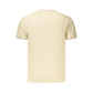 Coveri Moving Beige Cotton Men's T-Shirt