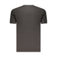 Coveri Moving Black Cotton Men's T-Shirt