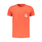 Bikkembergs Orange Cotton Men's T-Shirt