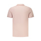Coveri Moving Pink Cotton Men's Polo Shirt