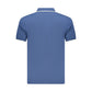Coveri Moving Blue Cotton Men's Polo Shirt