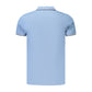 Norway 1963 Azzurro Cotton Mens Polo
