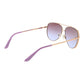 Guess Rose Gold Metal Sunglasses