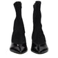 Jacquemus Black Leather Ankle Boots