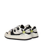 Barrow Beige Leather Sneakers