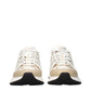 Versace White Fabric Athletic Sneakers