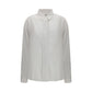 Calvin Klein White Silk Dress Shirt