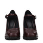 Max Mara Brown Leather High Heel Pumps