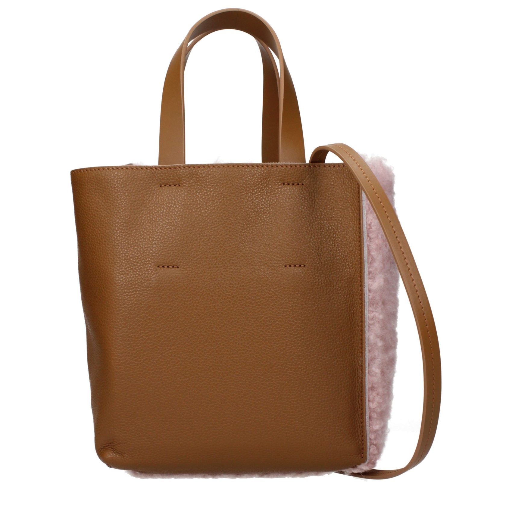 Marni Pink Leather Handbag