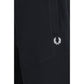 Fred Perry Black Cotton Joggers (Workout Pants)