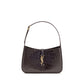 Saint Laurent Bordeaux Crocodile Shoulder Bag