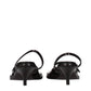 Dries Van Noten Brown Leather Platform Sandals