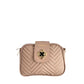 Baldinini Trend Beige PU Women Crossbody