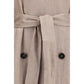 Brunello Cucinelli Multicolor Linen Trench Coat