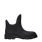 Burberry Black Cotton Ankle Boots