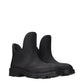 Burberry Black Cotton Ankle Boots