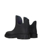 Burberry Black Cotton Ankle Boots