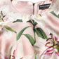 Dolce & Gabbana Light Pink LilyPrint Sleeveless Sheath Dress