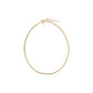 Saint Laurent Gold Brass Necklace