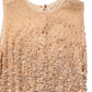 Dolce & Gabbana Brown Crystal Embellished Mermaid Gown Dress