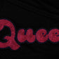 Dolce & Gabbana Black Queen Embroidery PRETTY Denim Jeans