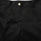 Dolce & Gabbana Black Tapered Leg Dress Cotton Trousers Pants