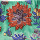 Dolce & Gabbana Green Floral Jacquard High Waist Mini Skirt