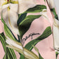 Dolce & Gabbana Pink Lilium Print High Waist Pencil Skirt