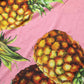 Dolce & Gabbana Pink Pineapple Roundneck Sleeveless Tank Top