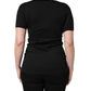 Dolce & Gabbana Black Cotton Round Neck Short Sleeves T-Shirt