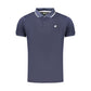 Lotto Blue Polyester Men's Polo Shirt