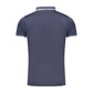 Lotto Blue Polyester Men's Polo Shirt