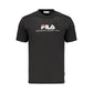 Fila Black Cotton Men's T-Shirt
