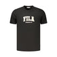 Fila Black Cotton Men's T-Shirt