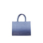 Dior Blue Calfskin Tote Bag