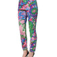 Dolce & Gabbana Multicolor Floral Stretch Jersey Leggings Pants