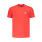 Tommy Hilfiger Red Cotton Mens T-Shirt