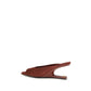 Balmain Bordeaux Goatskin Mules