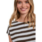 Street One Brown Polyester T-Shirt