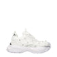 Versace White Fabric Sneakers