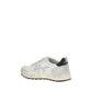 Premiata White Calf Leather Bos Taurus Low Top Sneakers