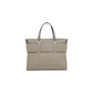 Armani Exchange Beige Artificial Leather Handbag
