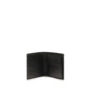 Prada Black Calf Leather Bos Taurus Wallet
