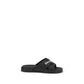 Balenciaga Black Rubber Sandals