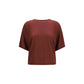 Brunello Cucinelli Bordeaux Cashmere Sweatshirt