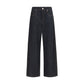 Brunello Cucinelli Blue Cotton Straight-Leg Jeans