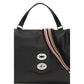 Zanellato Black Calf Leather Bos Taurus Handbag