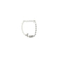 Alexander McQueen White Brass Bracelet