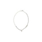 Alexander McQueen White Brass Necklace