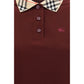 Burberry Bordeaux Cotton Casual Dress